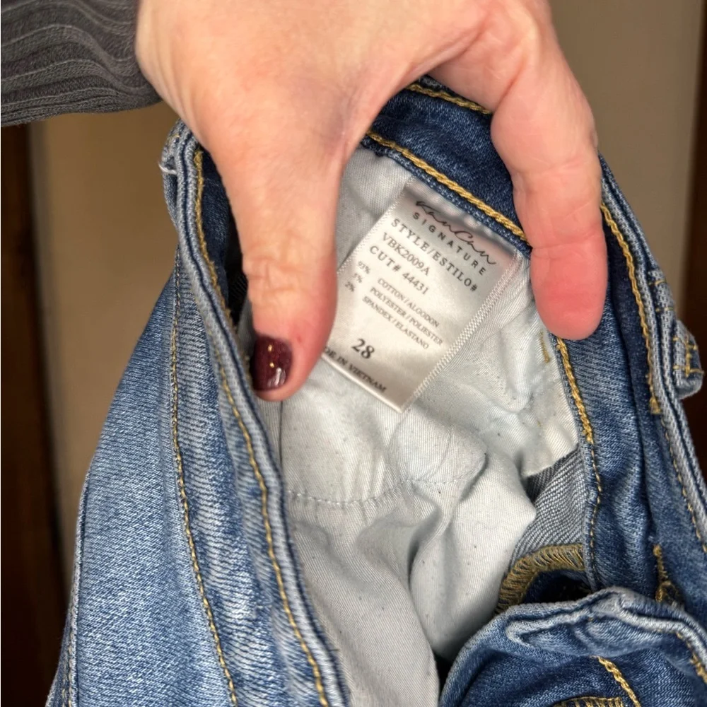 KanCan Light Blue Straight Leg Jeans - Picture 4 of 4